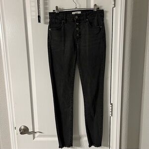 Black High-Waisted Women's Jeans
